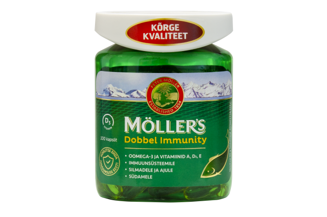 Möller's Dobbel Immunity  kapslid N100