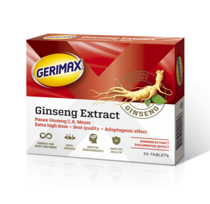 GERIMAX Ginseng tabletid 200 MG N30